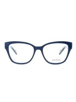 Guess - Eyewear for Women with Shiny Blue Acetate Frame (53)