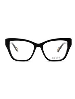 Guess - Eyewear for Women with Shiny Black Acetate Frame (53)
