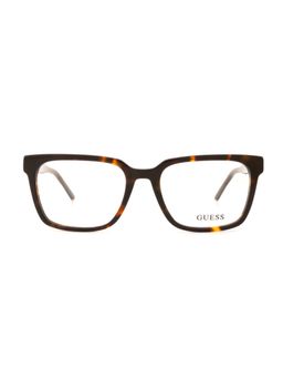 Guess - Eyewear for Men with Shiny Dark Brown Demi Acetate Frame (54)