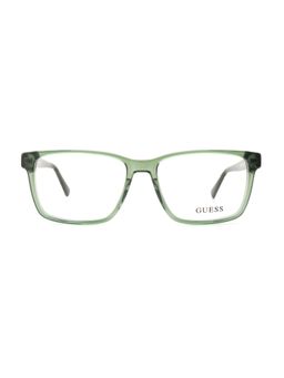 Guess - Eyewear for Men with Shiny Crystal Green Acetate Frame (54)