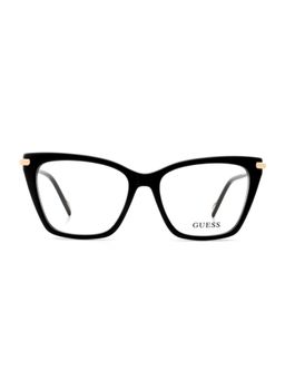 Guess - Eyewear for Women with Shiny Black-Light Gold Acetate Frame (53)