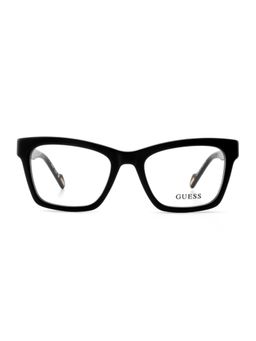 Guess - Eyewear for Women with Shiny Black Acetate Frame (52)