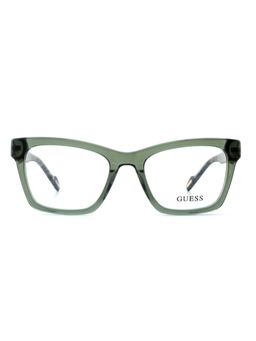 Guess - Eyewear for Women with Shiny Crystal Green Acetate Frame (52)