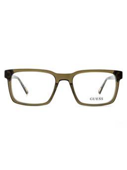 Guess - Eyewear for Men with Shiny Crystal Green Acetate Frame (54)