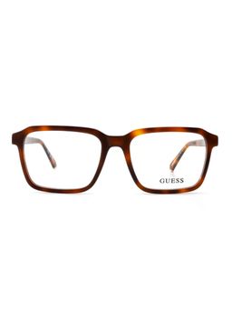 Guess - Eyewear for Men with Shiny Brown Demi Acetate Frame (53)