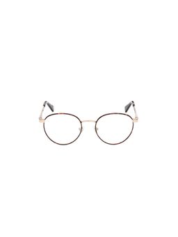 Guess - Eyewear for Unisex with Shiny Brown Demi Light Gold Alloy Metal Frame (51)
