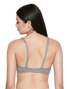 Shyaway - Susie Everyday Wirefree Full Coverage Non-Padded Moulded Bra-Grey