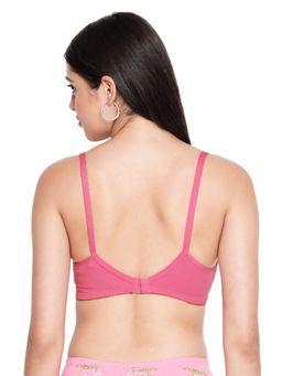 Shyaway - Susie Everyday Wirefree 3/4th Coverage Non-Padded Plunge Bra- Pink