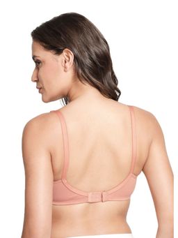 Shyaway - Susie Everyday Wirefree 3/4th Coverage Non-Padded Plunge Bra-Orange