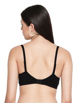 Shyaway - Susie Wirefree Full Coverage Non padded M Frame Hi Support Minimiser Bra-Black