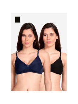 Shyaway - Shyle Non Padded Seamed Everyday Bra Multicolour (Pack of 2)