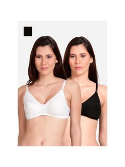 Shyaway - Shyle Non Padded Seamed Everyday Bra Multicolour (Pack of 2)