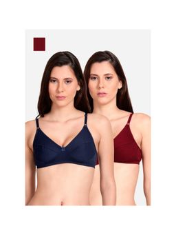 Shyaway - Shyle Non Padded Seamed Everyday Bra Multicolour (Pack of 2)
