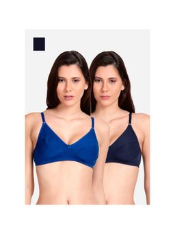 Shyaway - Shyle Non Padded Seamed Everyday Bra Multicolour (Pack of 2)