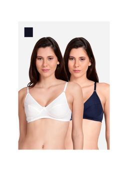 Shyaway - Shyle Non Padded Seamed Everyday Bra Multicolour (Pack of 2)