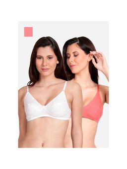 Shyaway - Shyle Non Padded Seamed Everyday Bra Multicolour (Pack of 2)