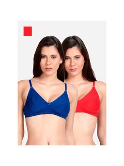 Shyaway - Shyle Non Padded Seamed Everyday Bra Multicolour (Pack of 2)