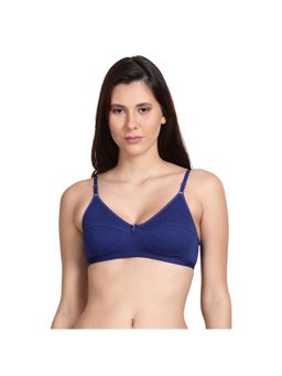 Shyaway - Shyle Royal Blue Non Padded Seamed Everyday Bra