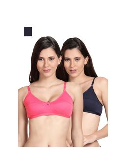 Shyaway - Shyle Non Padded Seamed Everyday Bra Multicolour (Pack of 2)
