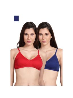 Shyaway - Shyle Non Padded Seamed Everyday Bra Multicolour (Pack of 2)