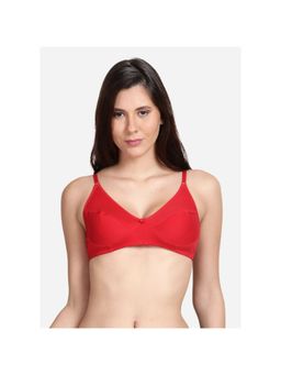Shyaway - Shyle Red Non Padded Seamed Everyday Bra