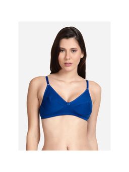 Shyaway - Shyle Royal blue Non Padded Seamed Everyday Bra