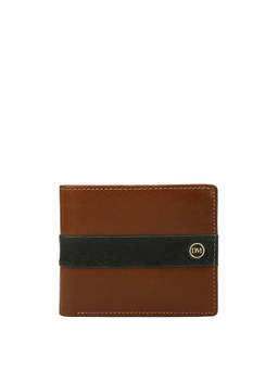 Da Milano - Men Brown Leather Solid Wallet