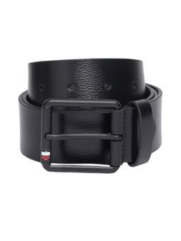 Tommy Hilfiger - Montclear Black Leather Belt For Men