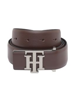 Tommy Hilfiger - Param Brown Leather Belt For Men