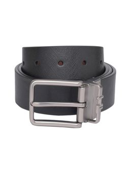 Tommy Hilfiger - Malmok Black & Tan Leather Belt For Men
