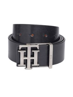 Tommy Hilfiger - Bonwell Black & Tan Leather Belt For Men