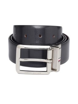 Tommy Hilfiger - Aruba Black & Brown Leather Belt For Men