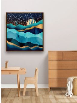 The Art House - Abstract Painting Multicolor (30X30 Inches)