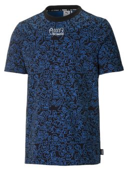 Puma - x MR DOODLE Printed Men Black Tee