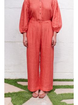 Five Thirty Somewhere - Coral Westminster Abbey Walk Solid Pant