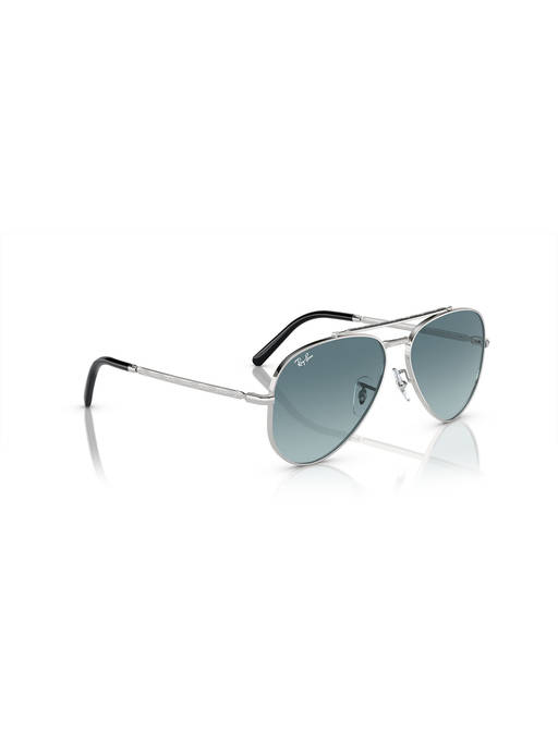 ray ban aviator aviator sunglasses silver mirrored lens