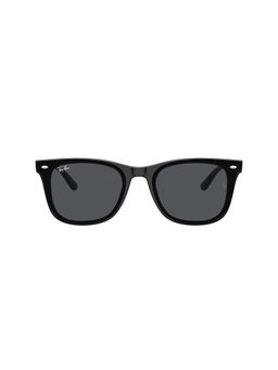 Ray-Ban - Square Sunglasses With Black Frame In Grey Lens - 0Rb4420 (6.5)