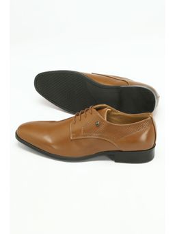 Peter England - Brown Lace Up Shoes