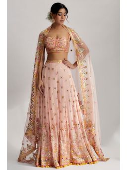 Gopi Vaid - Ira Bustier With Flared Pants