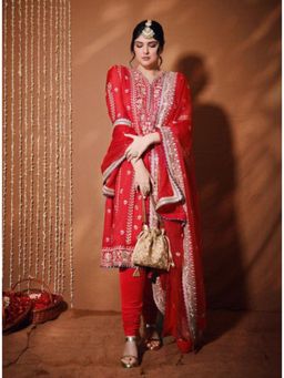 Gopi Vaid - Anshula Kapoor in Aarohi Anarkali Set