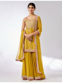 Gopi Vaid - Chhaya Strappy Sharara Set