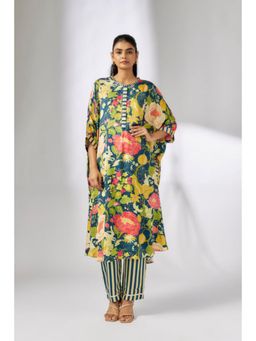Gopi Vaid - Julia Ikat Kaftan set