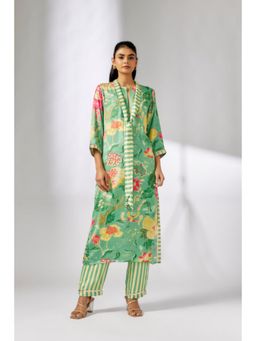 Gopi Vaid - Lily Scarf Tunic set