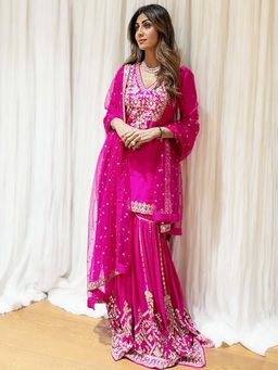 Gopi Vaid - Ekantika Sharara Set -Shilpa Shetty