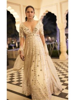 Gopi Vaid - Aasmi Anarkali Set -Sargun Mehta