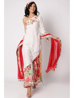 Gopi Vaid - Khushi One Shoulder Tunic Set