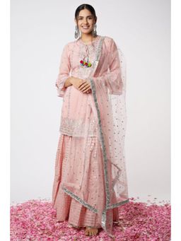 Gopi Vaid - Noor Kurta with Line Sharara Set