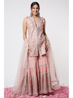 Gopi Vaid - Noor Sleeveless Sharara Set