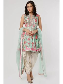 Gopi Vaid - Ahana Sleeveless Ag with Dhoti