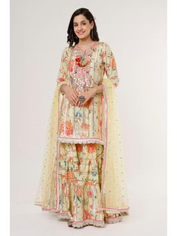 Gopi Vaid - Juhi short kurta Sharara set